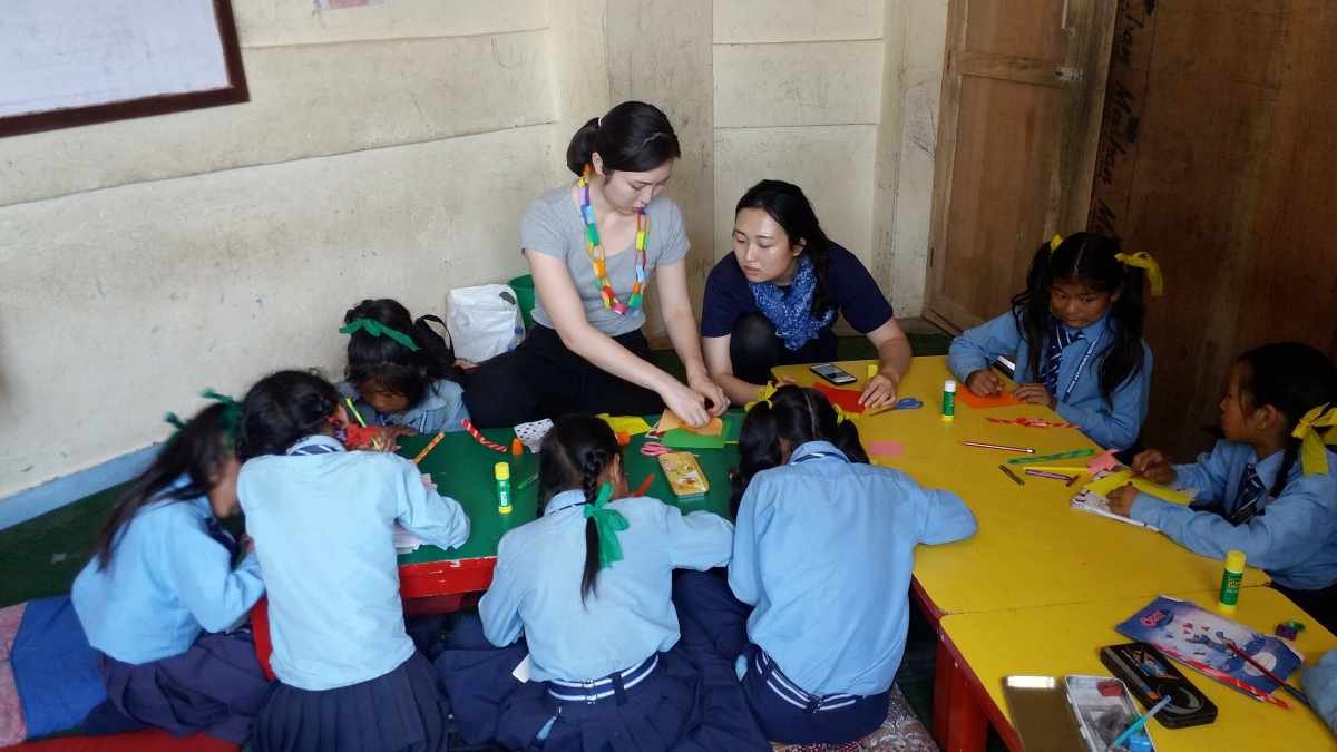 Teaching Arts and Crafts Volunteer in Nepal with VIN